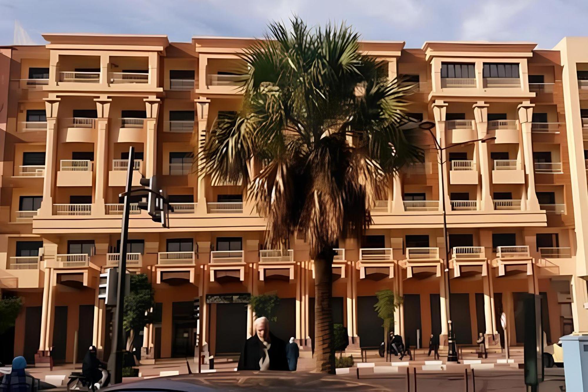 C-Appartement De Luxe Plein Centre De Gueliz Avec Piscine Parking Wifi Netflix 마라케시 외부 사진